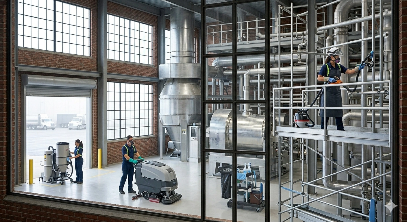 industrial facility cleaning farmington hills mi