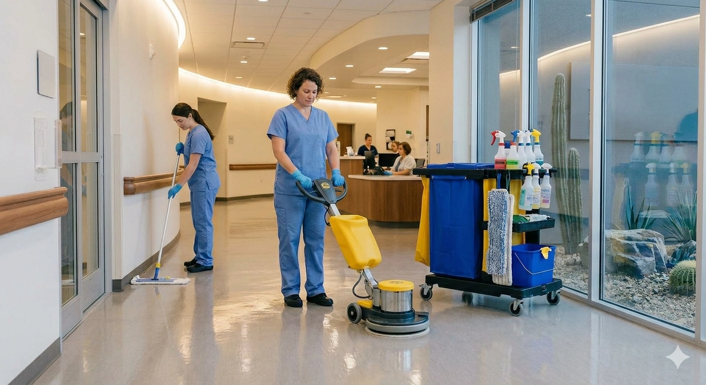 medical facility cleaning farmington hills mi